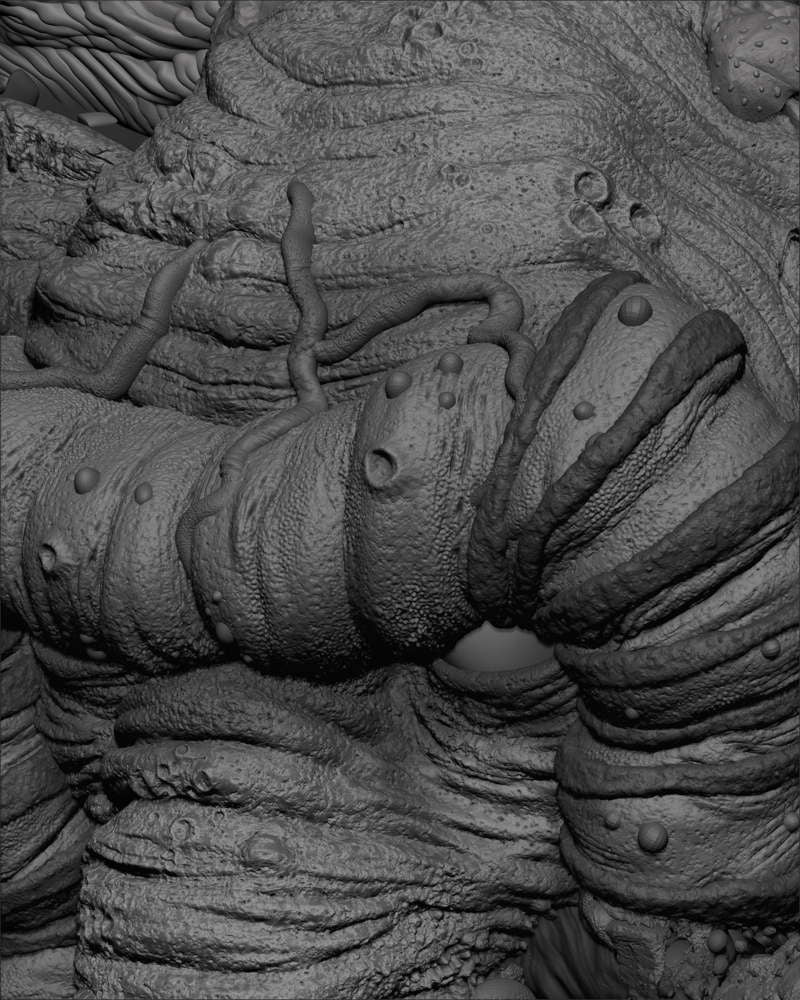 Man Thing – Portrait Bust