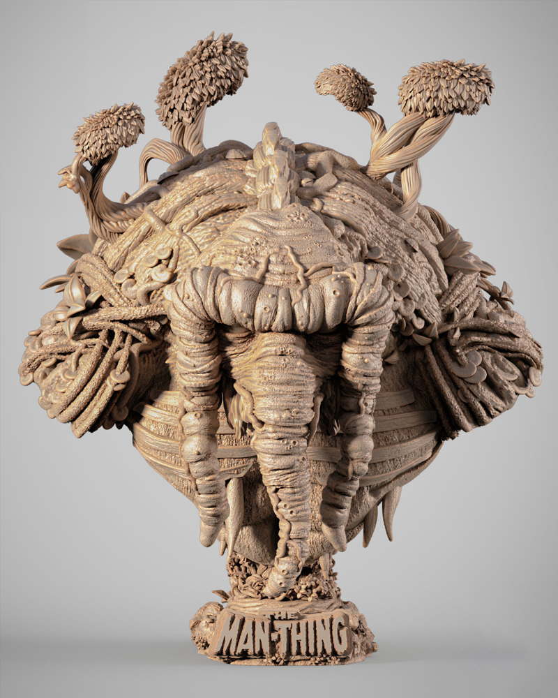 Man Thing – Portrait Bust