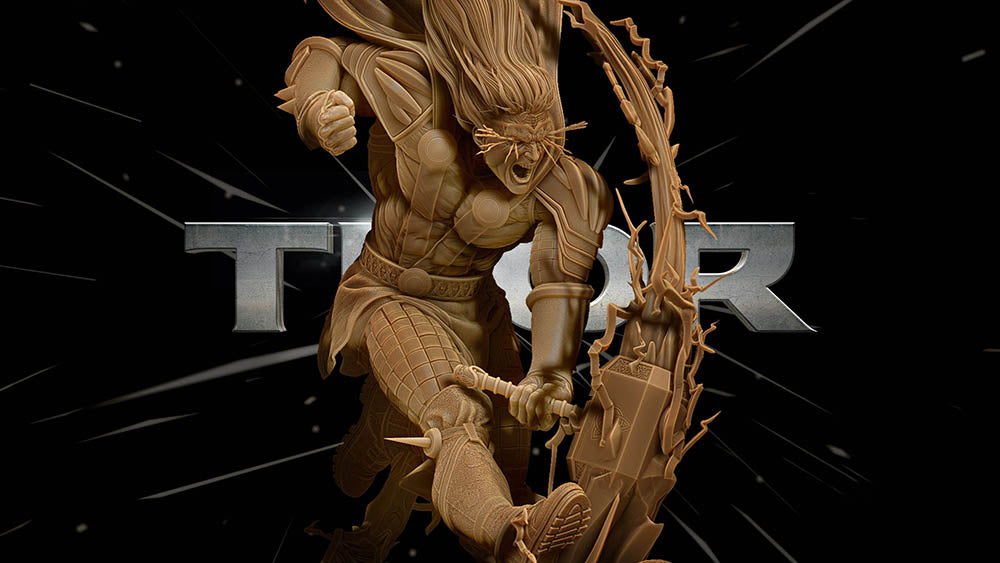 Thor - Sculpture