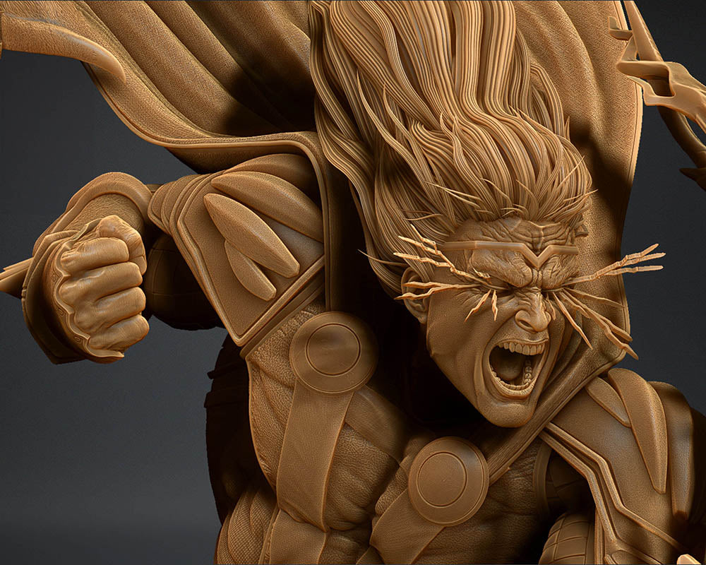 Thor - Sculpture