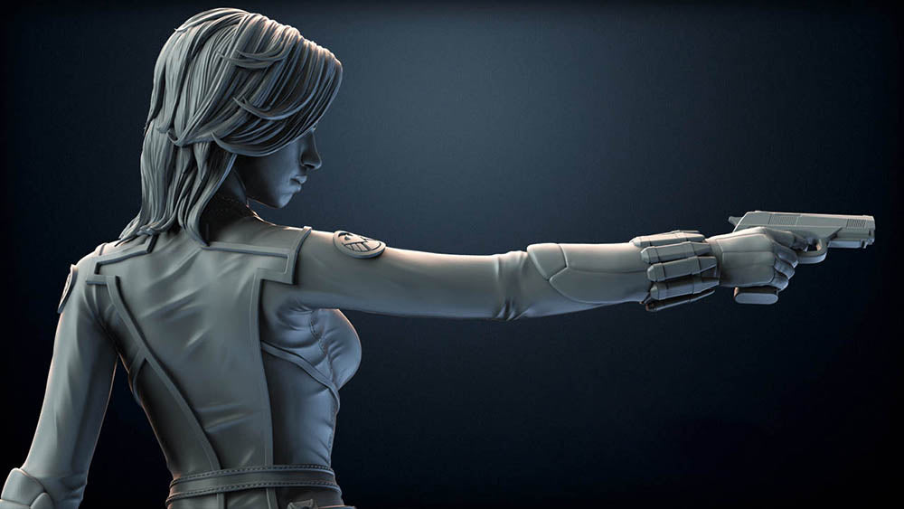 Black Widow #2 - Sculpture