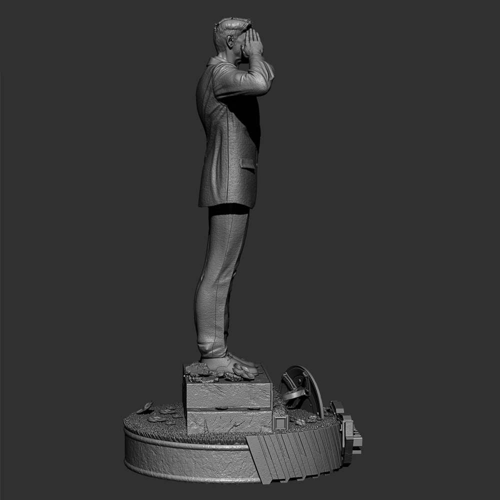 General Thaddeus Ross - Sculpture