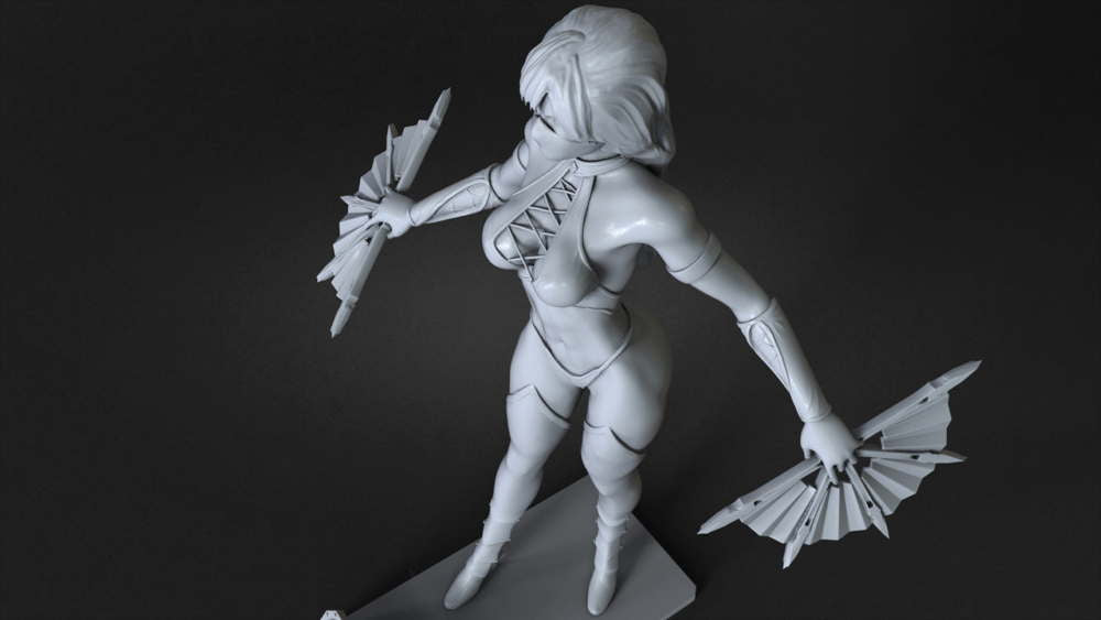 Kitana - Sculpture