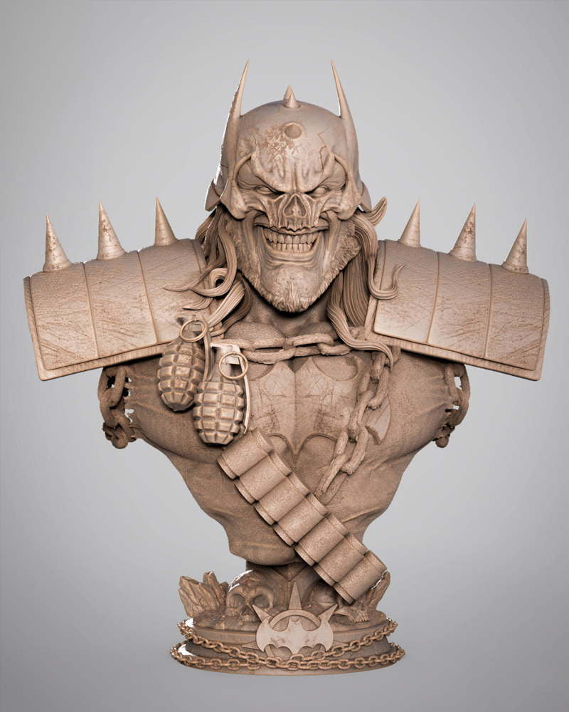 Batman Who Frags - Portrait Bust
