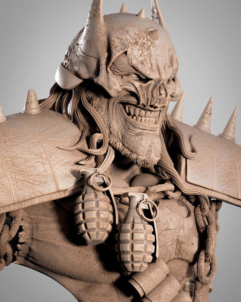 Batman Who Frags - Portrait Bust