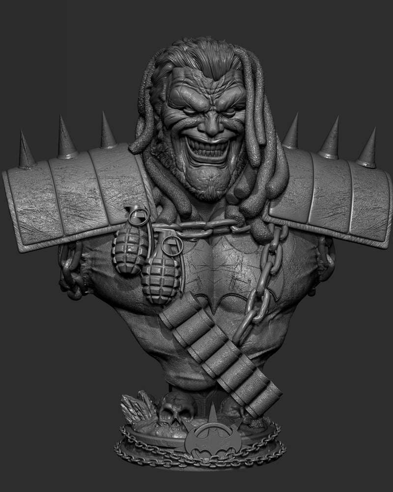 Batman Who Frags - Portrait Bust