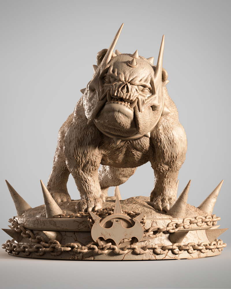 Batman Who Frags Dog - Bust