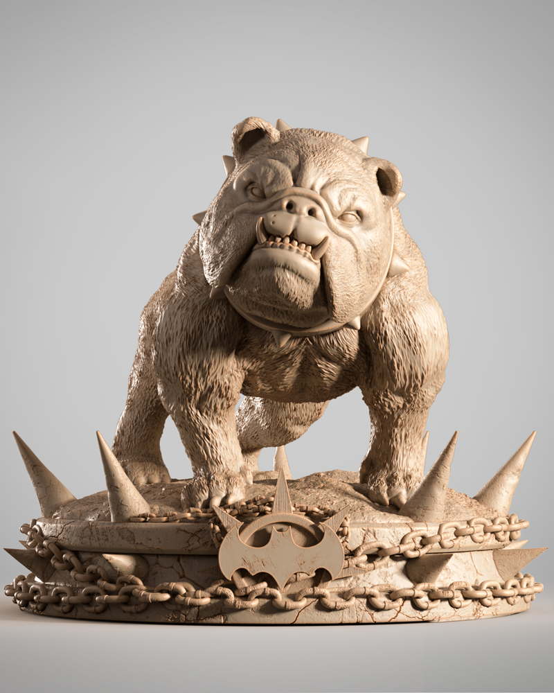 Batman Who Frags Dog - Bust