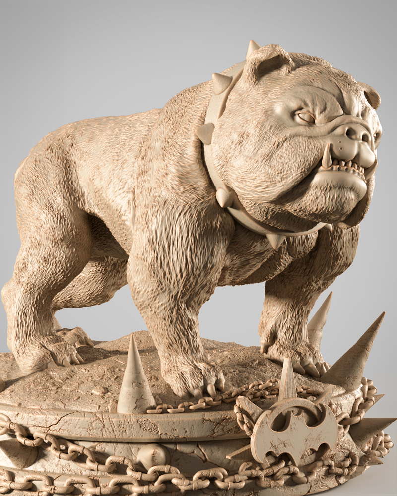 Batman Who Frags Dog - Bust