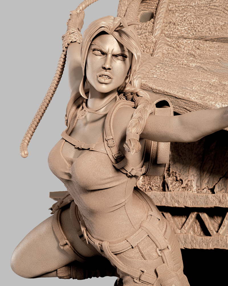 Lara Croft – Sculpture
