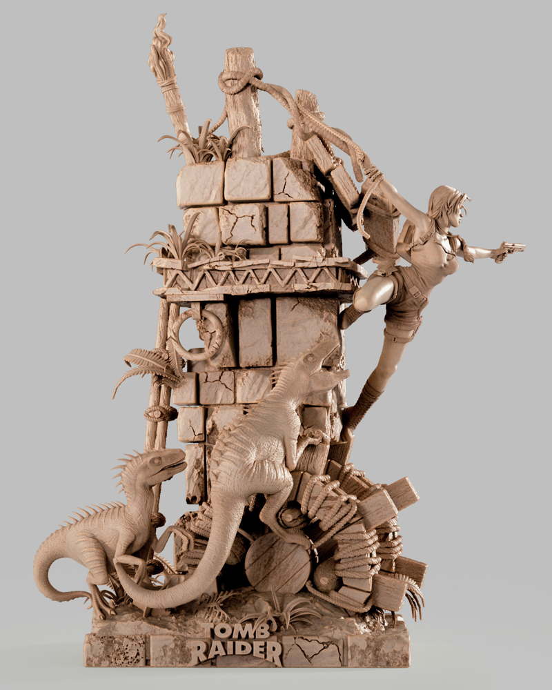 Lara Croft – Sculpture