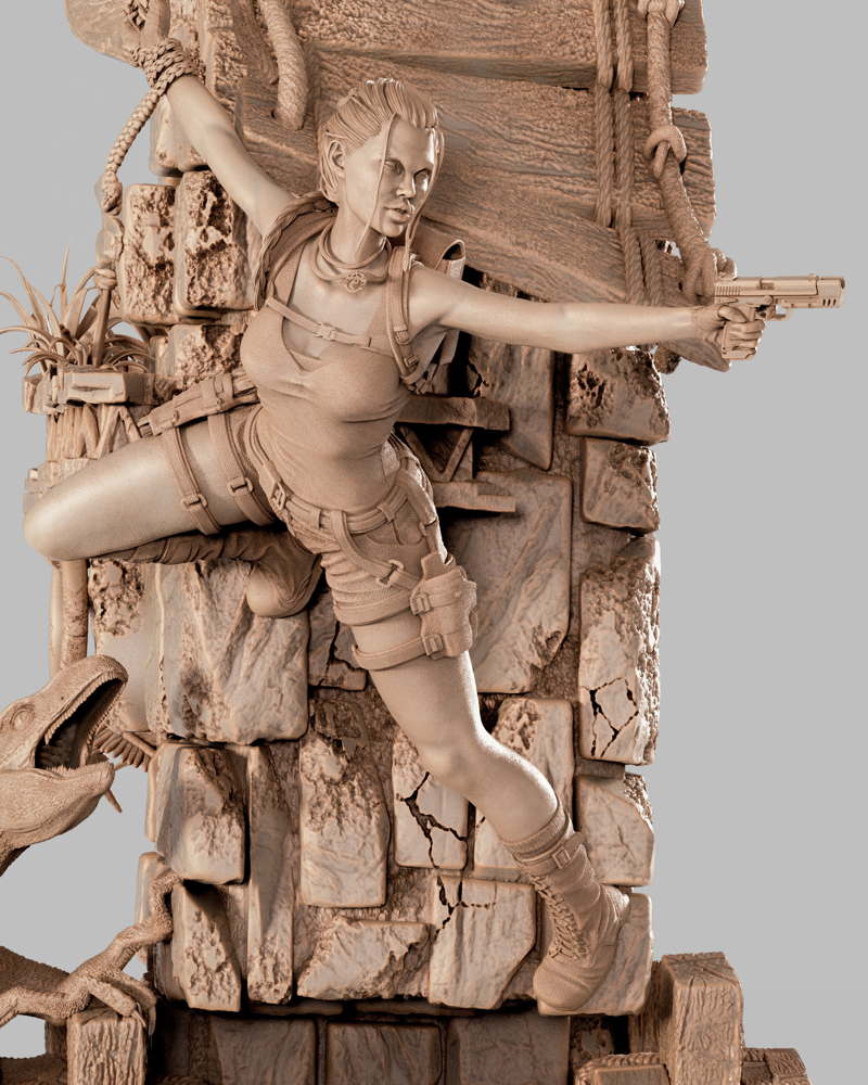 Lara Croft – Sculpture