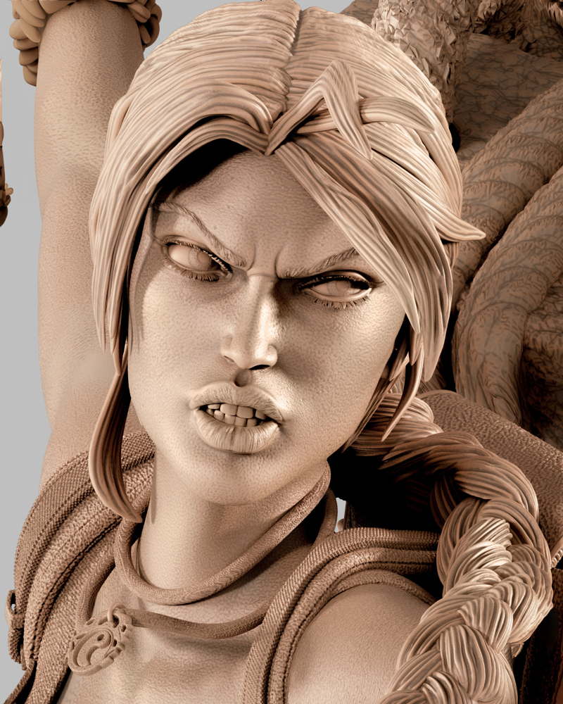 Lara Croft – Sculpture