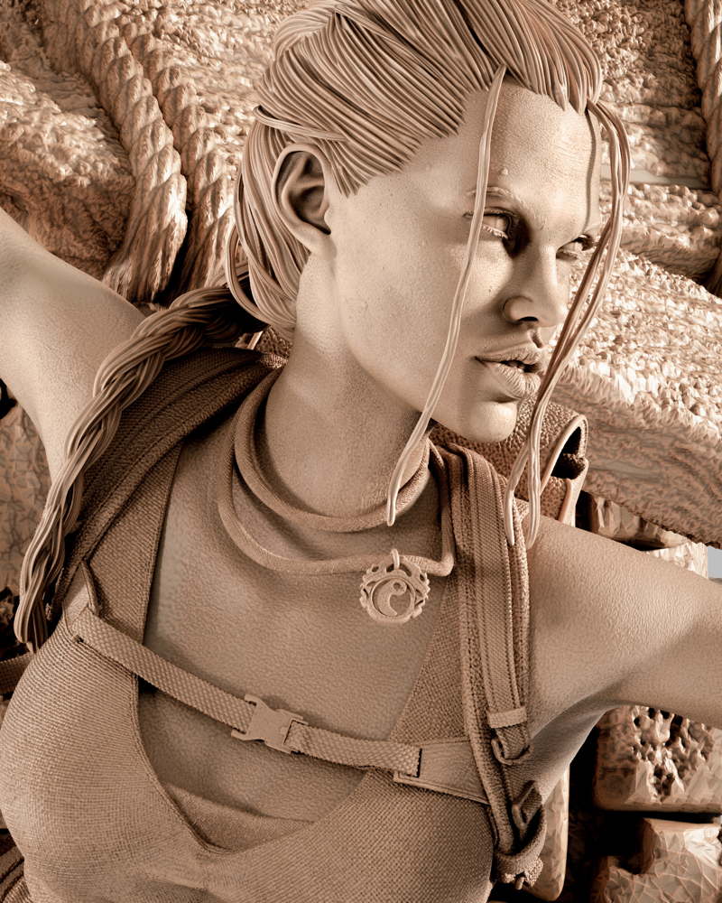 Lara Croft – Sculpture