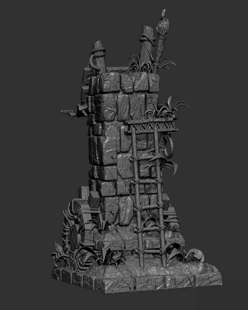 Lara Croft – Sculpture
