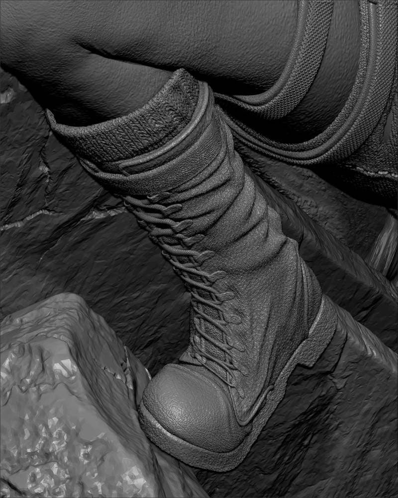 Lara Croft – Sculpture