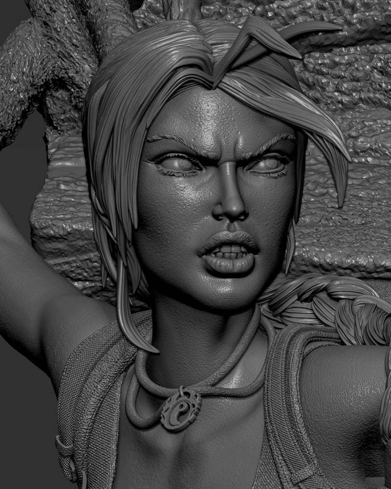 Lara Croft – Sculpture