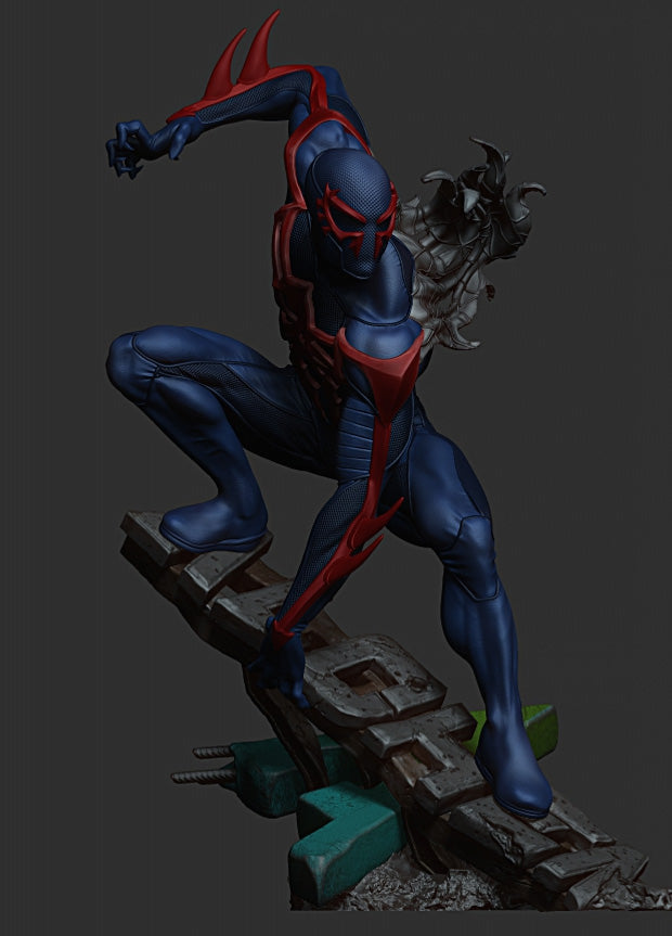 Spider Man 2099 - Sculpture