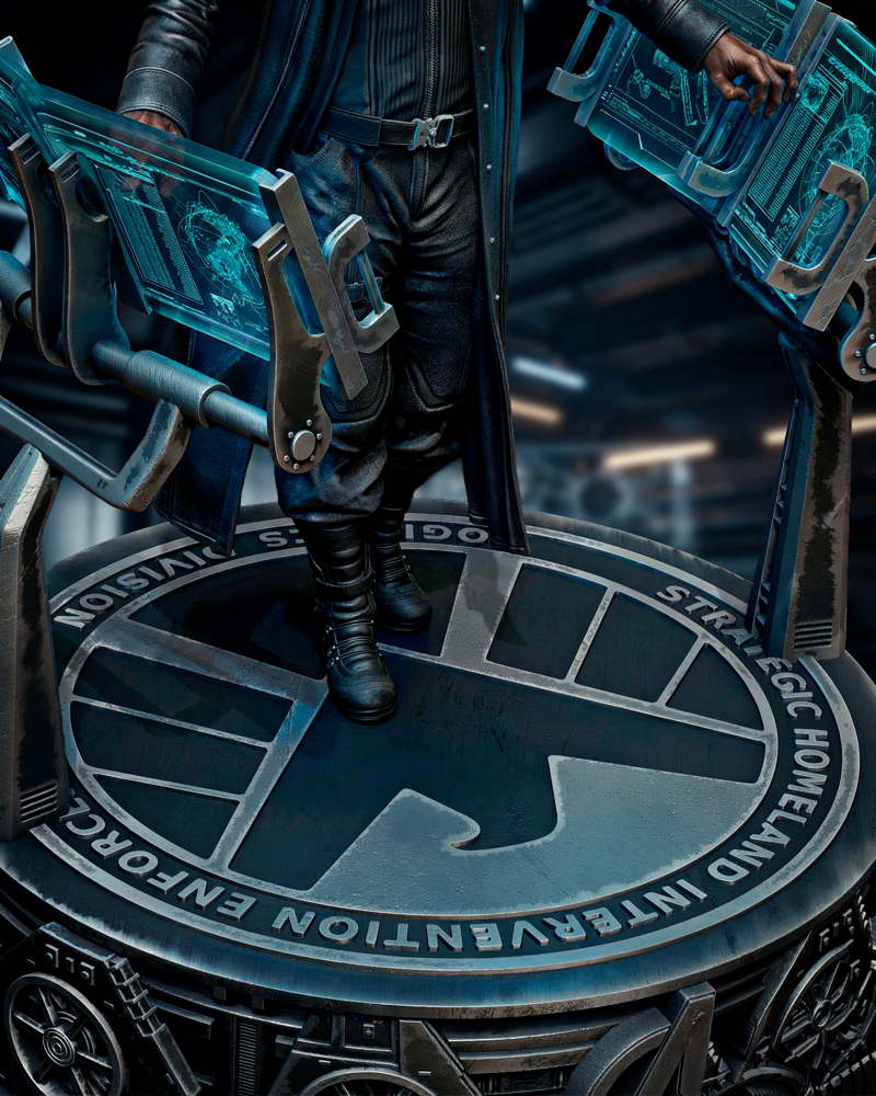 Nick Fury – Sculpture