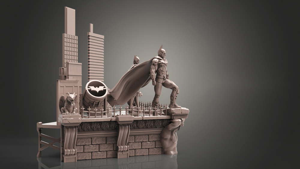 Batman and Catwoman #2 - Diorama