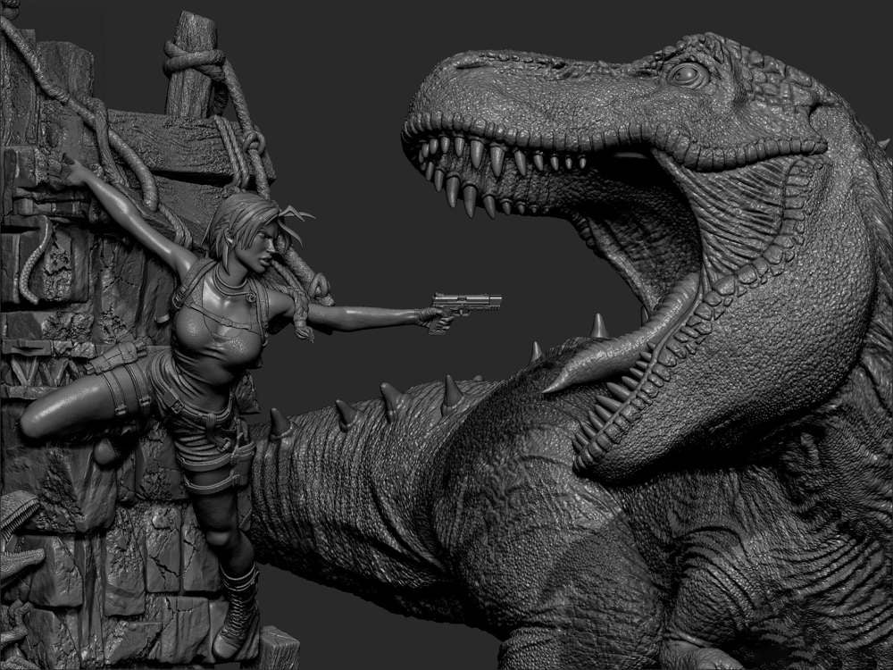 Tomb Raider – Diorama