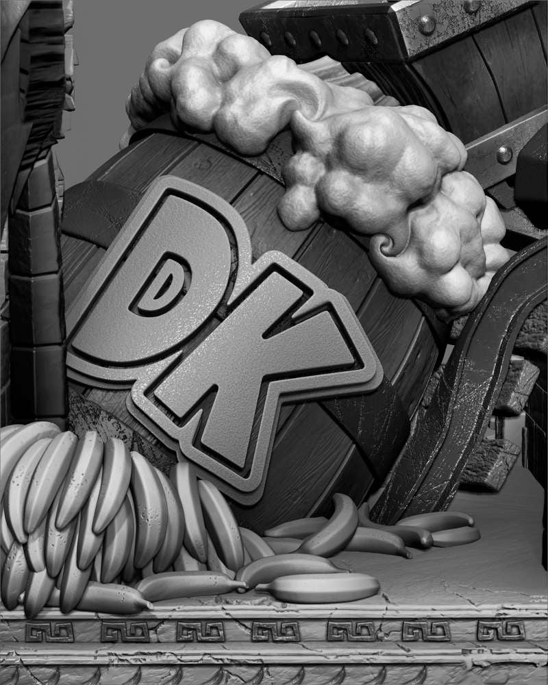 Donkey Kong & Diddy – Diorama