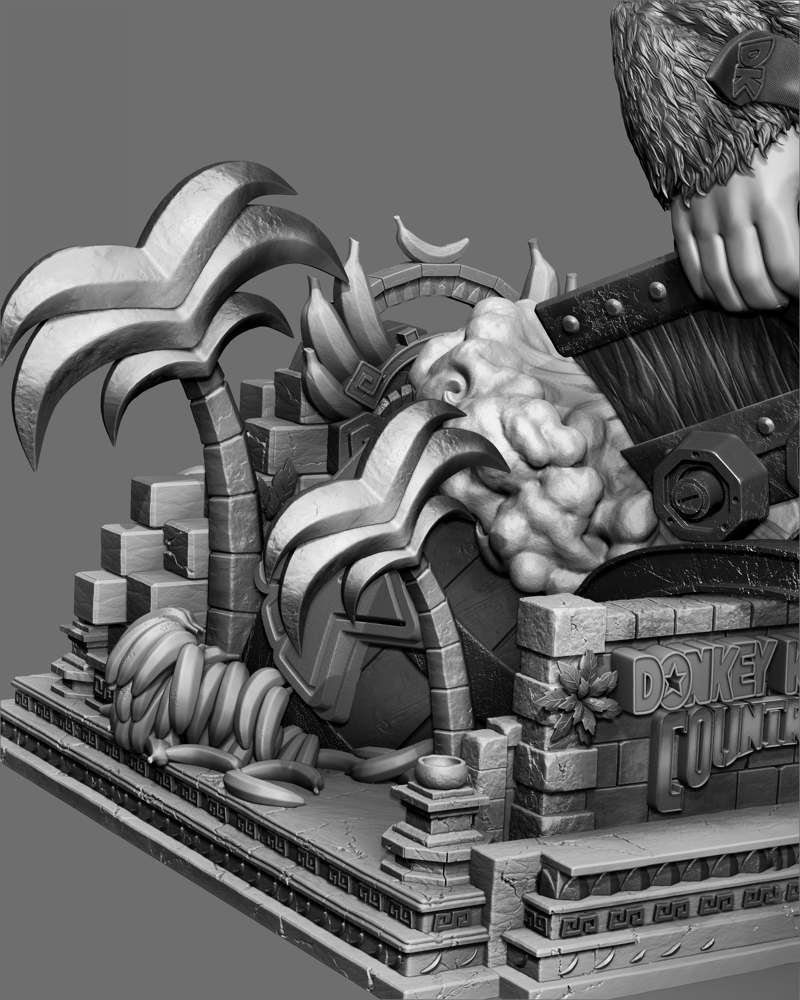 Donkey Kong & Diddy – Diorama