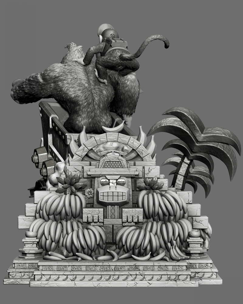 Donkey Kong & Diddy – Diorama