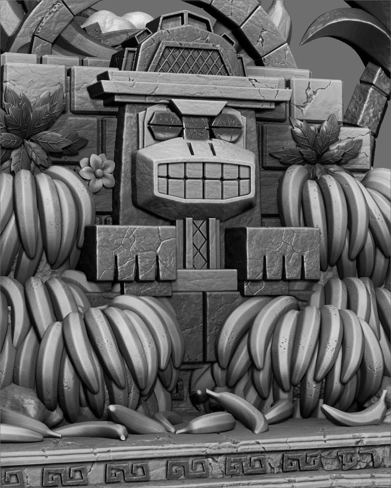 Donkey Kong & Diddy – Diorama