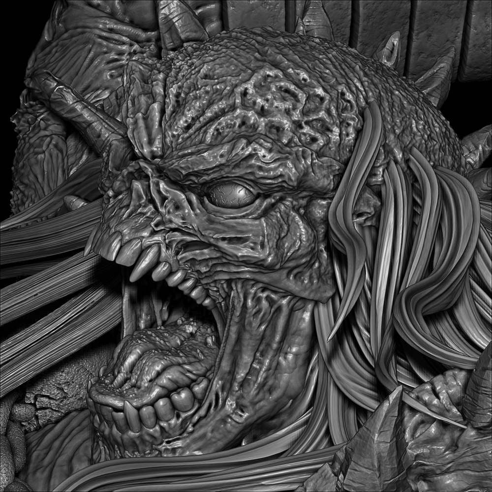 Dark Ages Spawn - Sculpture