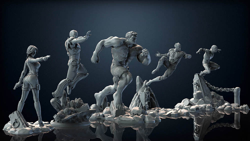 Black Widow #2 - Sculpture