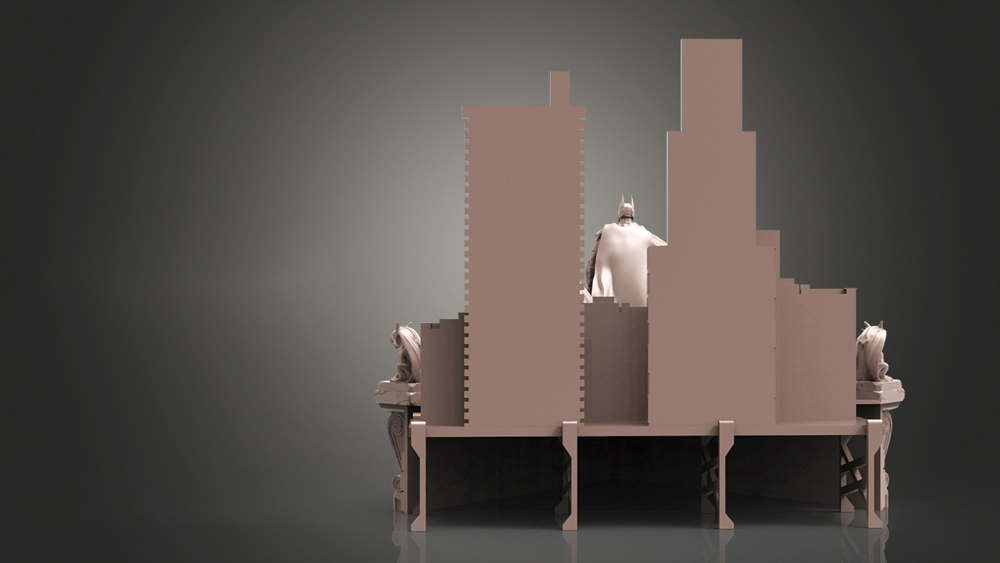 Batman and Catwoman #2 - Diorama