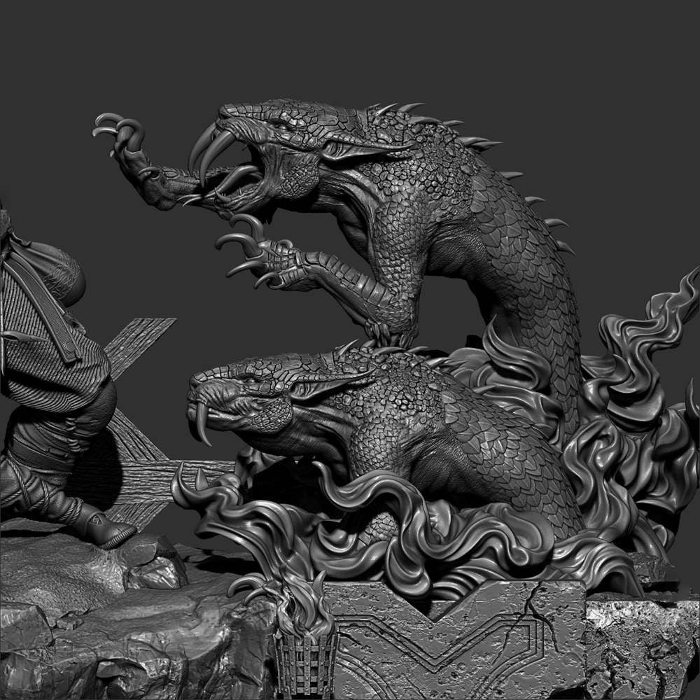God Of War 4 - Diorama
