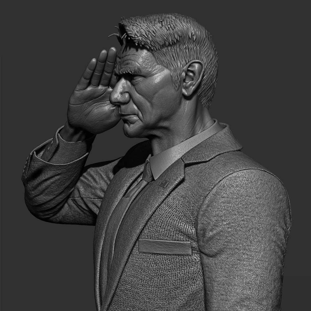 General Thaddeus Ross - Sculpture