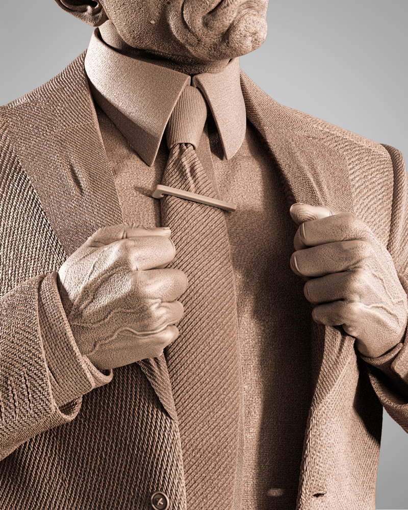 Agent Smith - Sculpture