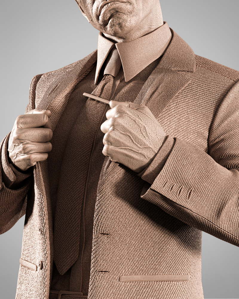 Agent Smith - Sculpture