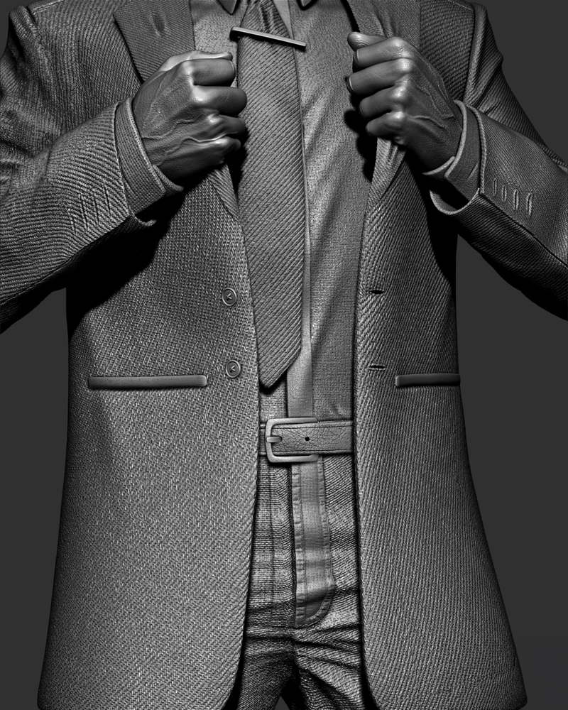 Agent Smith - Sculpture