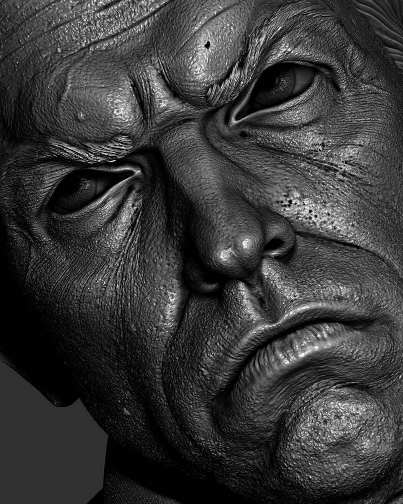 Agent Smith - Sculpture