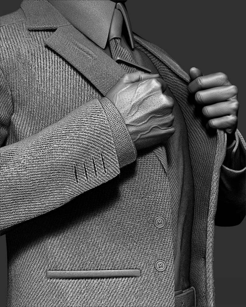 Agent Smith - Sculpture