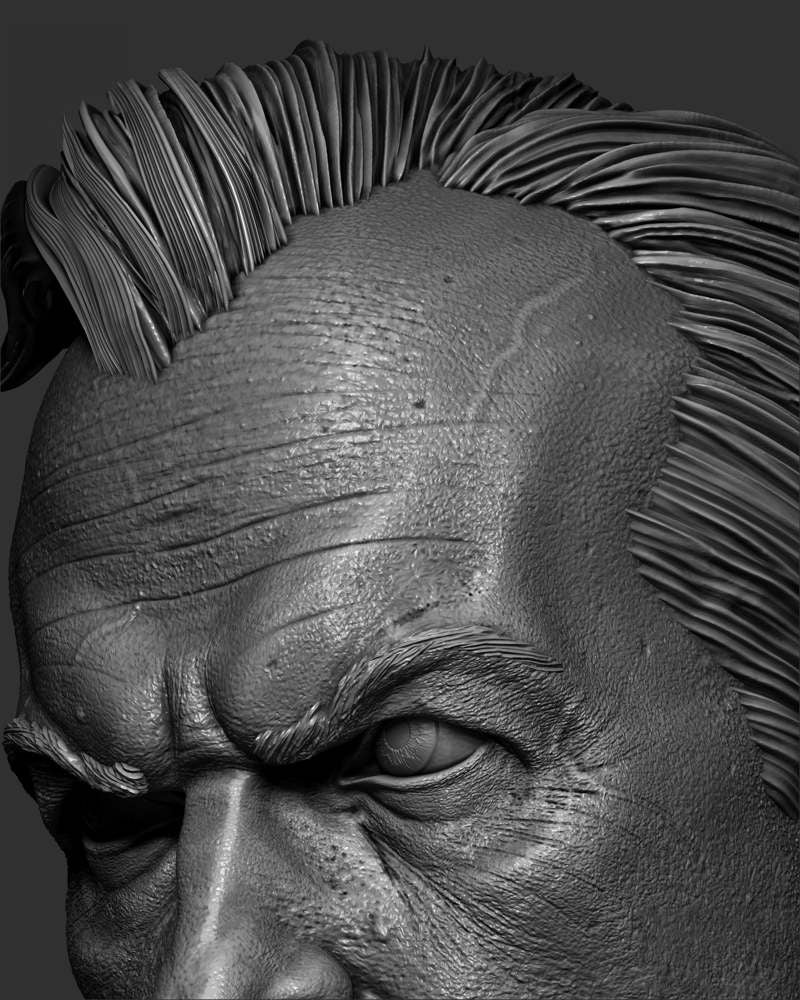 Agent Smith - Sculpture