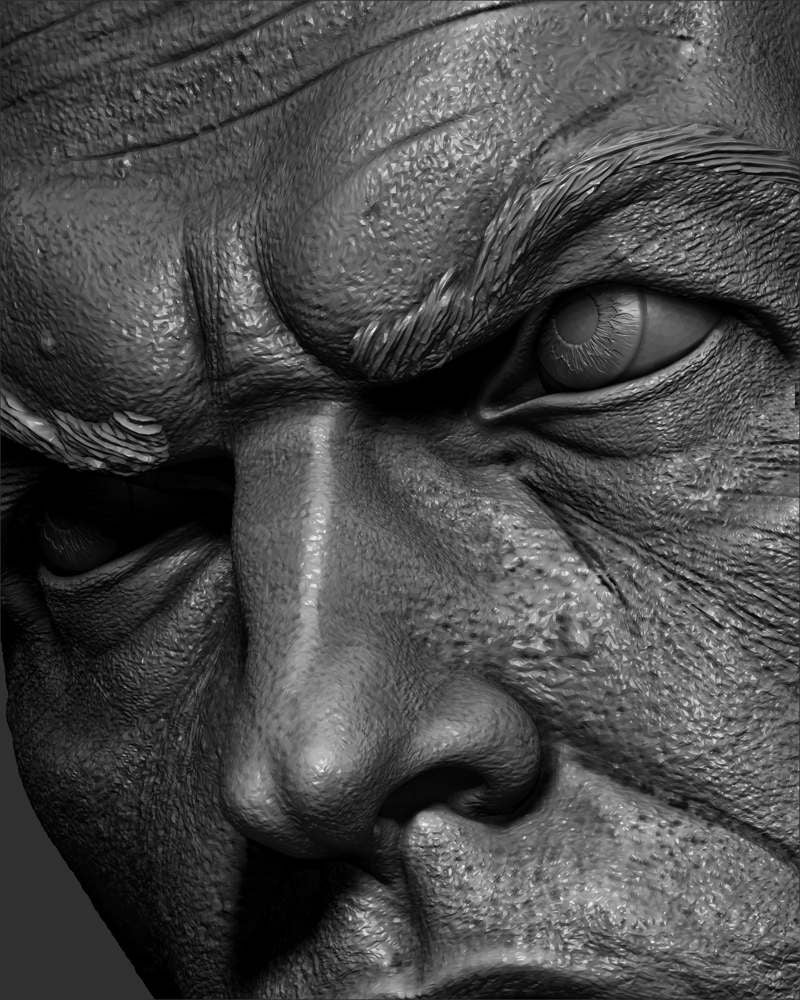 Agent Smith - Sculpture