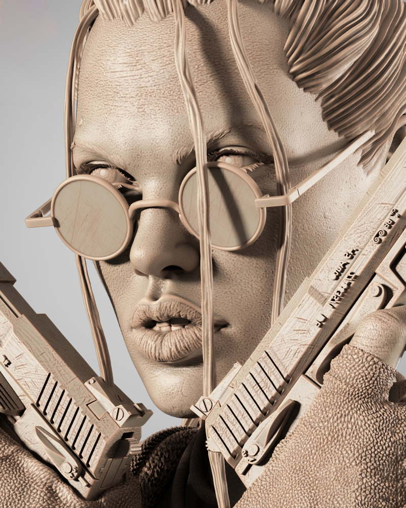 Lara Croft – Portrait Bust