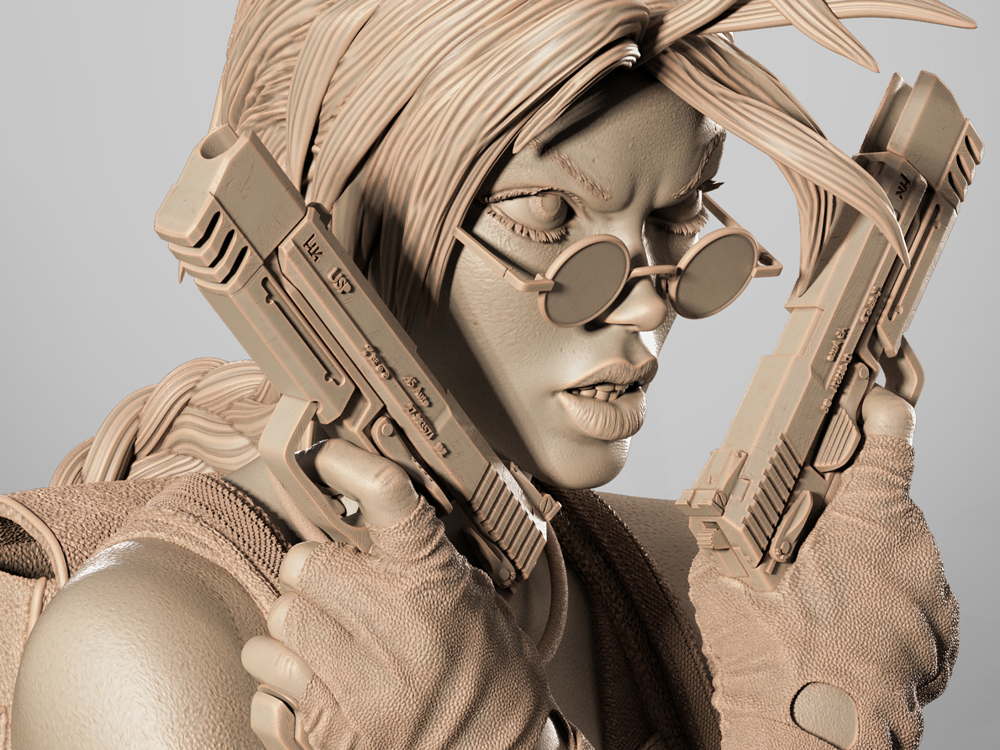 Lara Croft – Portrait Bust