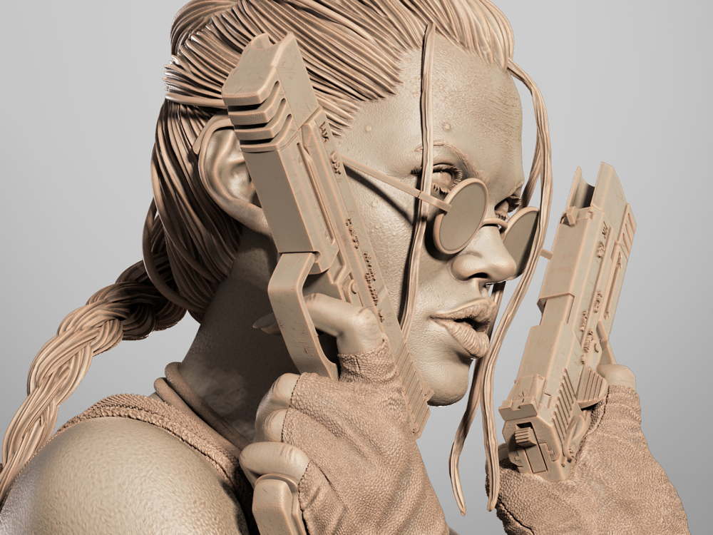 Lara Croft – Portrait Bust