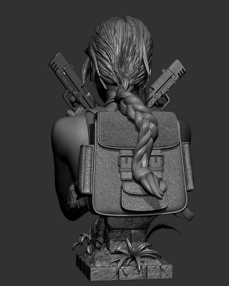 Lara Croft – Portrait Bust