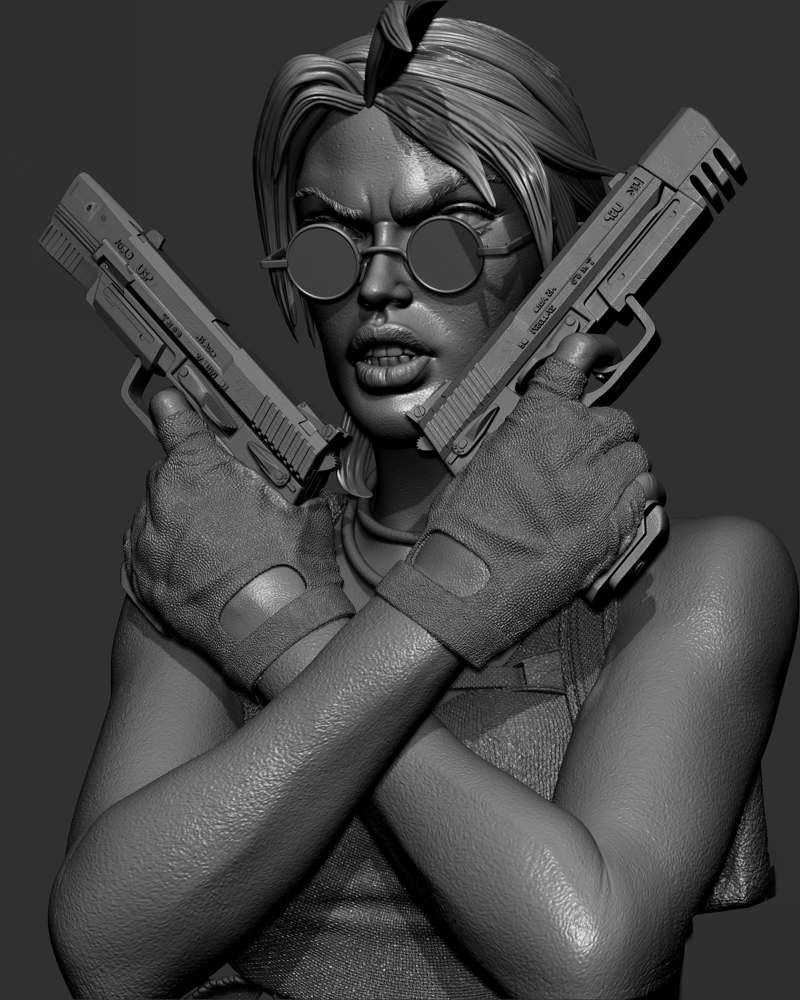 Lara Croft – Portrait Bust