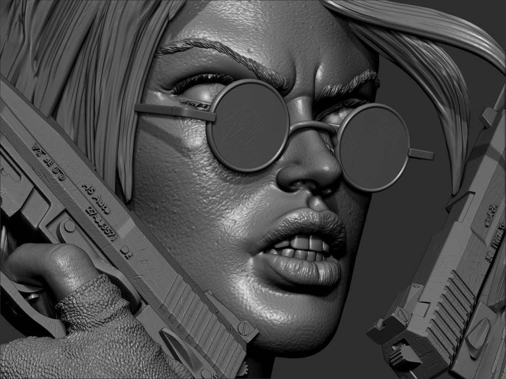 Lara Croft – Portrait Bust