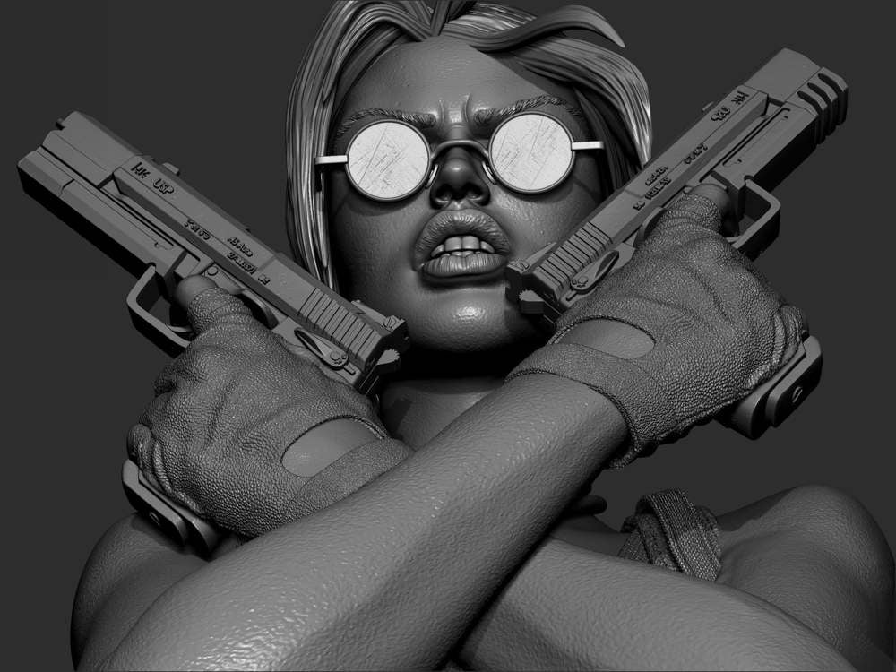 Lara Croft – Portrait Bust