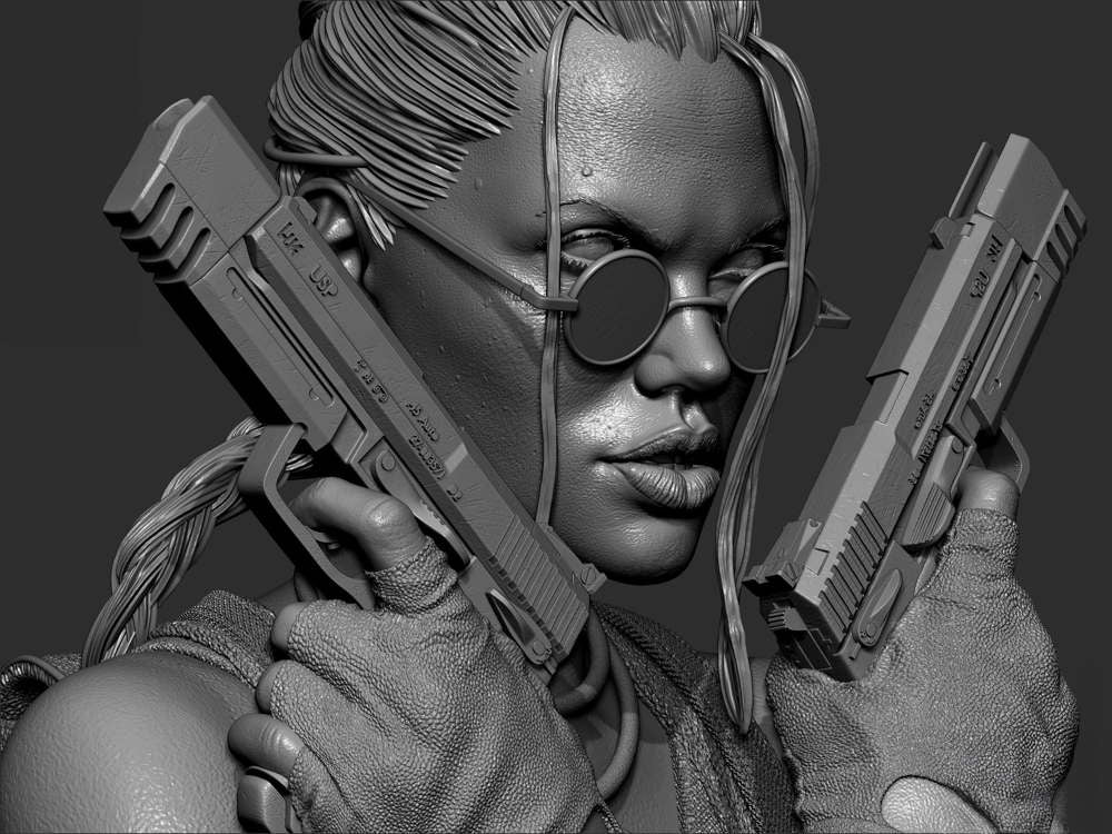 Lara Croft – Portrait Bust