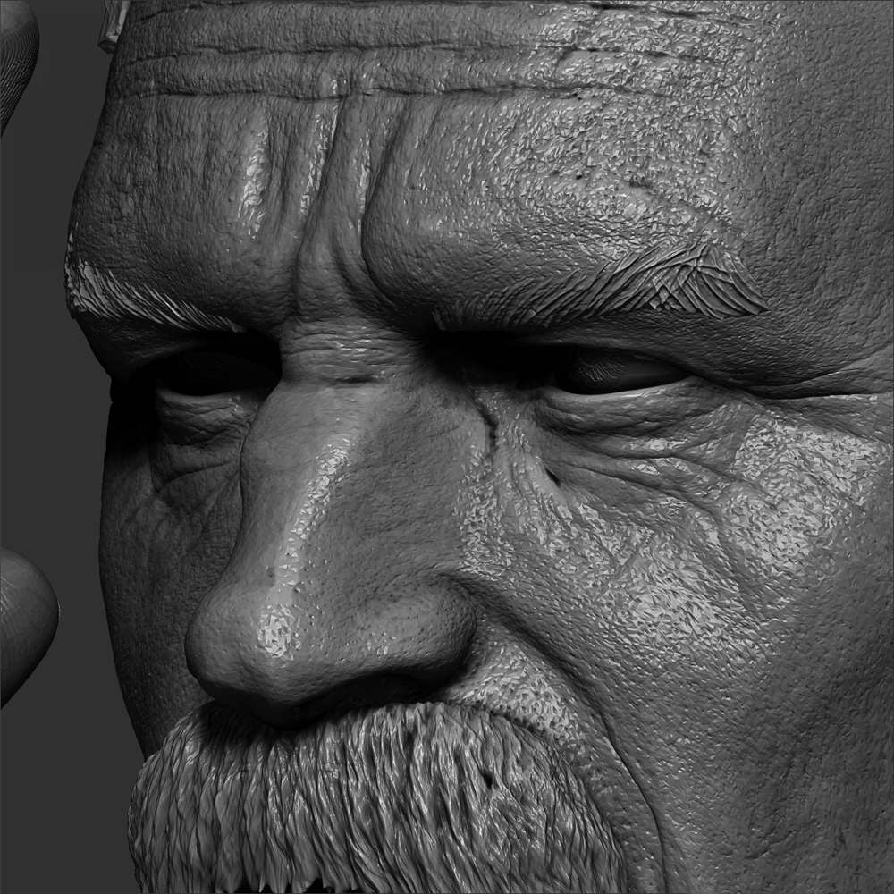 General Thaddeus Ross - Sculpture